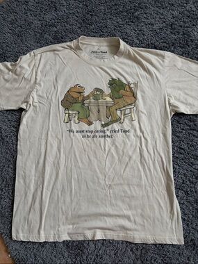 Frog and Toad Cream Graphic Short Sleeve Tee